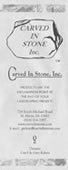 Carved In Stone Brochure